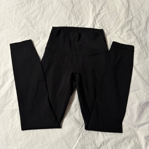 EXCELLENT Lululemon Wunder Under High-Rise Tight 28" Luxtreme Black Leggings 0 - Picture 4 of 8